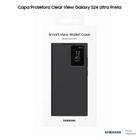 Capa Samsung Clear View Para Galaxy S24 Ultra -