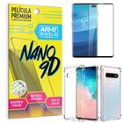 Capa Samsung S10 Plus Anti Shock + Película Nano Cerâmica 9D