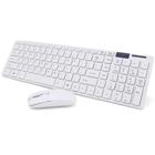 Capa Silicone Inclusa: Kit Teclado E Mouse Sem Fio Wireless 2.4GHz 1000DPI Com Capa Silicone