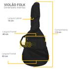 Capa Simples Violão Folk Slim Protections Bag