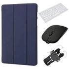 Capa Smart Cover para Samsung Tab S6Lite Teclado Mouse Ponta