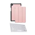 Capa Smart Protetora + Teclado Bluetooth Para Tablet Redmi Pad SE 8.7