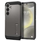 Capa Spigen Tough Armor para Galaxy S24 com suporte Gunmetal