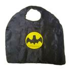 Capa Super Herói Homem Morcego Infantil Cetim