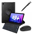 Capa Tablet A9 Plus + Teclado + Mouse + Caneta