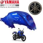 Capa Tanque Direito Azul Fazer 250 Fz25 + Adesivo - Yamaha