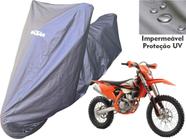 Capa Tecido Tecnológico Impermeável Moto Ktm 350 SX-F