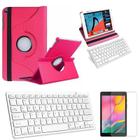 Capa/Teclado/Pel para Galaxy Tab A7 SM T500/T505 10,4" Rosa