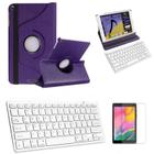 Capa/Teclado/Pel Para Galaxy Tab A8 Sm X200/X205 10,5 Roxo