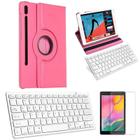 Capa/Teclado/Pel para Galaxy Tab S8 5G SM-X706 11" Rosa