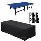 Mesa de Ping Pong MDP 18mm 1002 KLOPF + KIT TÊNIS DE MESA 5030 + Capa  Impermeável