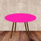 Capa Toalha de Mesa Redonda Estilo EIFFEL com Elástico Para Várias Medidas