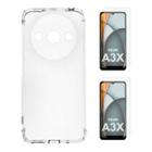 Capa Transparente Para Xiaomi Redmi A3x + 2 Película Vidro - DB