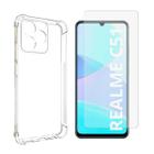 Capa Transparente + Película De Hidrogel Para Realme C51 4G