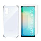 Capa Transparente + Película De Vidro 3D Para Samsung A06 - DB