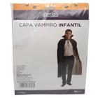 Capa Vampiro Infantil Halloween Play&Fun