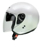 Capacete Aberto Bieffe Allegro Classic Branco Perolizado