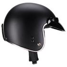 Capacete Aberto Bieffe B45 Classic Preto Fosco Custom