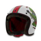 Capacete Custom Aberto Etceter Seven Eight Fosco com Viseira Bubble -  Capacete de Moto - Magazine Luiza