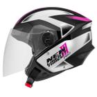 Capacete Aberto de Moto Pro Tork New Liberty 3 Pro Brilhante