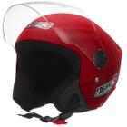 Capacete Aberto Moto Pro Tork New Liberty 3 Feminino Masculino Vis. Cristal