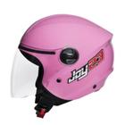 Capacete Aberto Taurus Joy 23 Open Face Rosa Feminino