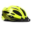 Capacete Absolute Nero com Led Amarelo Oliva