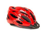 Capacete Absolute Nero Vermelho Com Luz Traeira Tam M