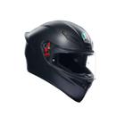 Capacete agv k1s monocolor preto fosco