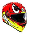 Capacete Agv K3 SV Birdy Vermelho Tamanho 62