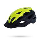 Capacete Asw Bike Fun - Amarelo Fluo/ Preto - G/Gg