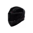 Capacete Asx City Solid Preto Grafite Brilhante