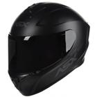 Capacete ASX Draken Monocolor black preto