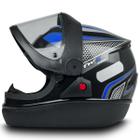 Capacete Automatic Modelo San Marino Fw3 Tamanho Do Capacete 56 58 60 Cor Azul