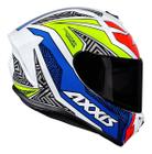 Capacete Axxis Draken Tracer Gloss - Azul