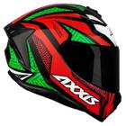 Capacete Axxis Draken Tracer Matte Vermelho