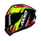 Capacete axxis draken vector gloss pretoamarelo blackyellow 56s