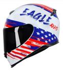 Capacete Axxis Eagle Indep Gloss White 56/s