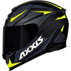 Capacete Axxis Eagle Power - Preto/Cinza/Amarelo