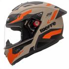 Capacete B12 Bieffe Avant Areiafosco/laranja Desert Orange