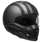 Capacete BELL Broozer Free Ride - Cinza Mate/Preto (M) - Certificado DOT