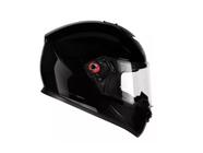 Capacete bieffe b-12 classic preto brilhoso