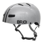 Capacete Bike Ciclismo Skate Original Br101 Prata