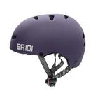 Capacete Bike Ciclismo Skate Patins Patinete Profissional Roxo Fosco Viseira Cristal