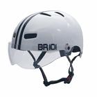 Capacete Br 101 Urbano Profissional Branco Vision Cristal P