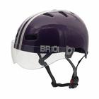 Capacete Br 101 Urbano Roxo Vision Cristal M