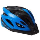 Capacete Ciclismo GTS Vista Light Preto e Azul Tam. M