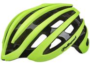 Capacete ciclismo polisport light road amarelo/preto m