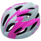 Capacete Cly In Mold Infantil Mtb/urbano para Ciclismo M 54-58cm Rosa-branco - CLY COMPONENTS