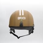 Capacete Coquinho Br 101 Creme Cristal G - Scooter/Bike